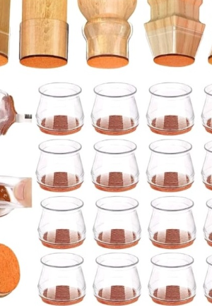 16 PEÇAS PROTETOR P/ PÉ DE CADEIRA MESA SILICONE