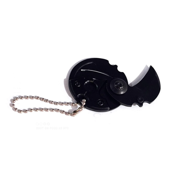 Mini Canivete Sobrevivência De Bolso Titanium