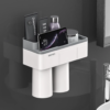 Esse tipo de produto é geralmente usado para facilitar o uso do creme dental, oferecendo uma maneira prática de dosar a quantidade certa e mantendo a pia mais organizada
