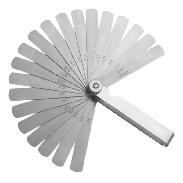 Calibre De Folga Mecânico 0,02 Mm A 1,00 Mm 31 Lâminas - Imagem 5