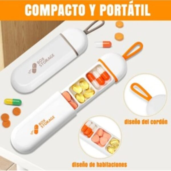 Organizador Comprimidos Remédio De Viagem - Imagem 6