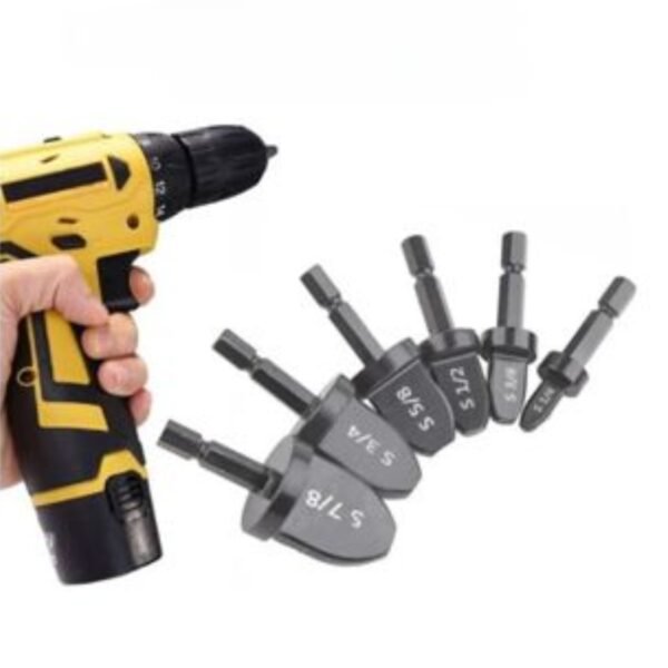 Kit Broca Alargador De Tubo Parafusadeira - Imagem 4