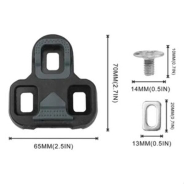 Tacos Sapatilha Speed Pedal Look Clip Road 700c - Imagem 4