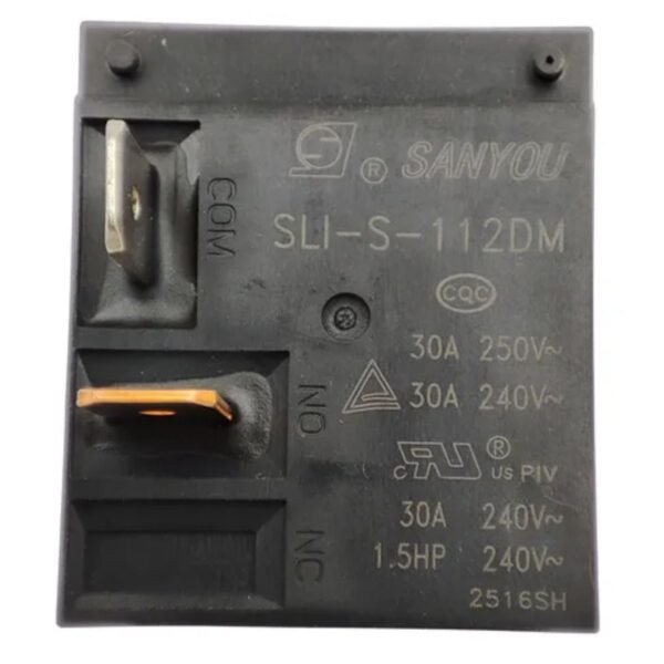 5x Relé Sanyou Slis112dm 30a 250v 12vdc Ar Condicionado