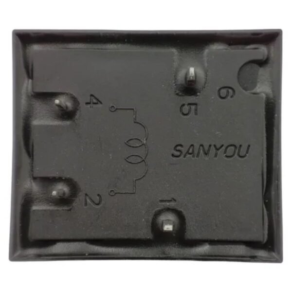 5x Relé Sanyou Slis112dm 30a 250v 12vdc Ar Condicionado - Imagem 2