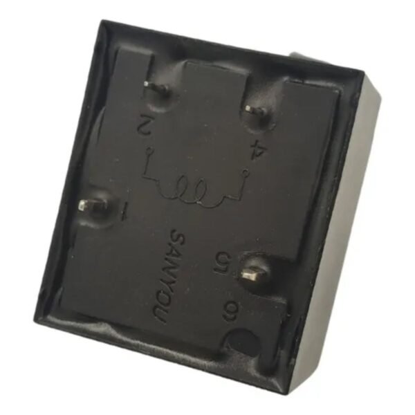 5x Relé Sanyou Slis112dm 30a 250v 12vdc Ar Condicionado - Imagem 4