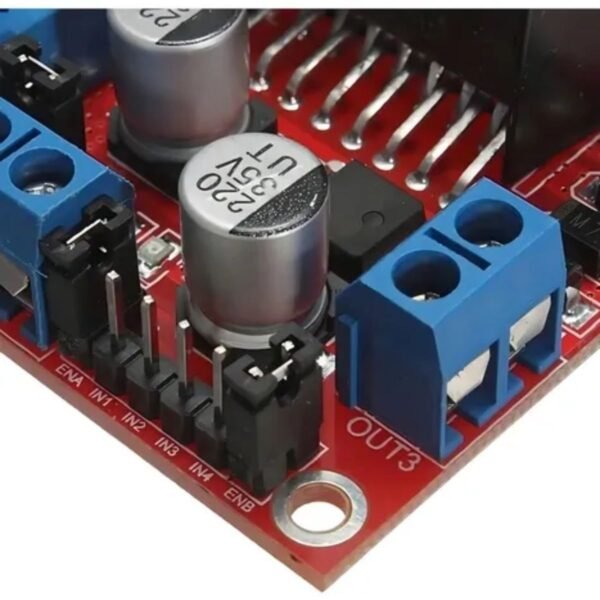 L298n Ponte H Dupla Driver Motor Esp8266 Arduino Raspberry - Imagem 7