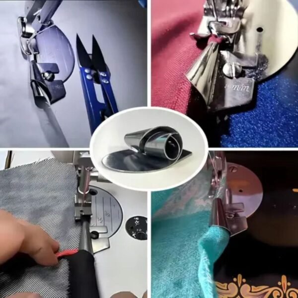 3 Aparelho Barra Bainha Enrolada Reta Industrial E Doméstica - Imagem 10