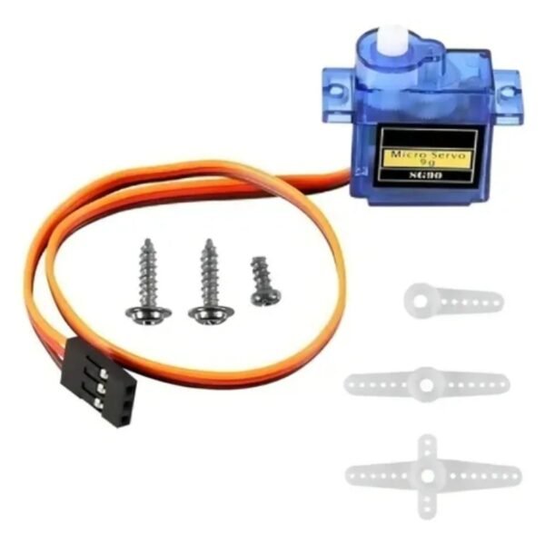 2x Micro Servo Motor 9g Sg90 1,6kg Arduino Rasp Node - Imagem 4