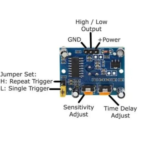 2x Sensor de Movimento HC-SR501 PIR Infravermelho – Presença p/ Arduino, Alarme, Automação - Imagem 4