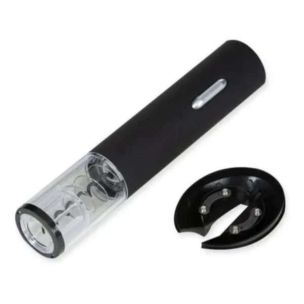 Abridor de Garrafa Elétrico Automático com Cabo USB | Saca-Rolhas Recarregável Inox - Imagem 4