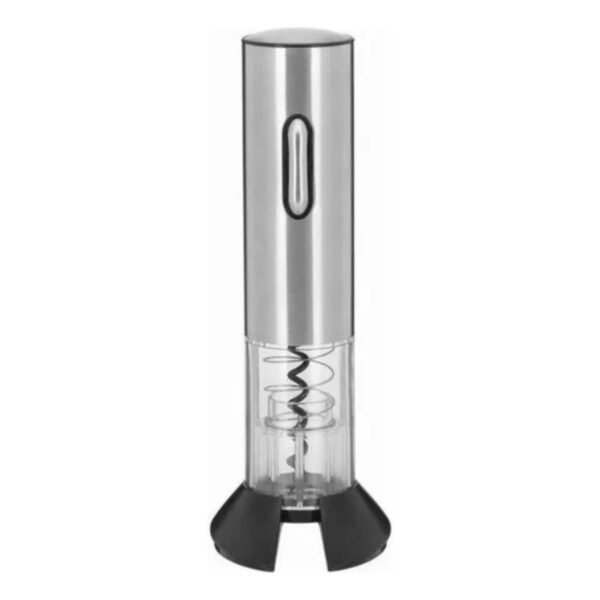 Abridor de Garrafa Elétrico Automático com Cabo USB | Saca-Rolhas Recarregável Inox - Imagem 2