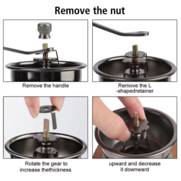 Moedor de Café Manual Com Regulagem De Grão - Imagem 5