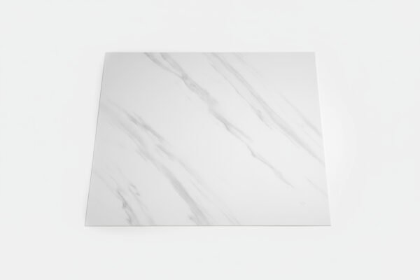 Kit 10 Placas 60x60 Adesivas Mármore Branco - Imagem 3