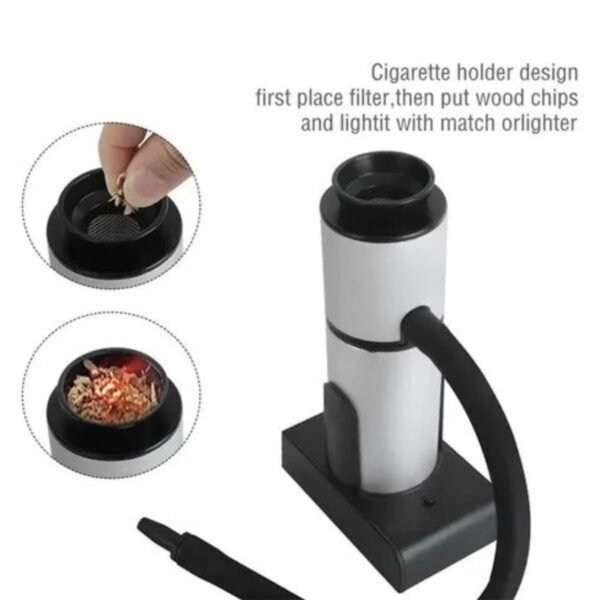 Infusor portátil de pistola de fumaça para alimentos e bebidas - Imagem 3
