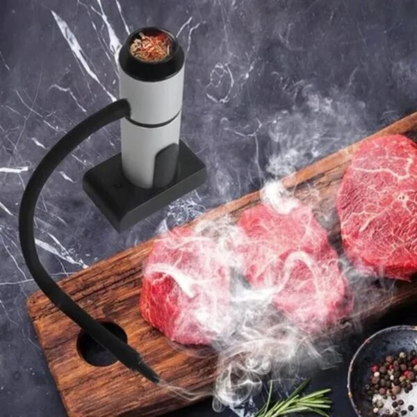Infusor portátil de pistola de fumaça para alimentos e bebidas - Imagem 5