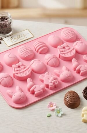 Molde De Silicone Pascoa Coelho Ovinho Chocolate Artesanato