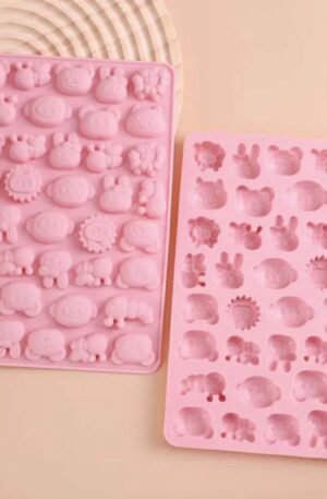 Molde Silicone 40 Bichinhos Chocolate Gelatina Artesanato