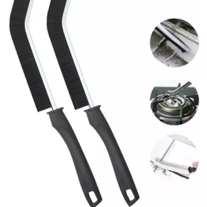 2pcs Escova Limpeza De Lacunas Canto Fino Banheiro Cozinha