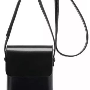 Bolsa Feminina Carteira Transversal Passeio Cor Preto Linda