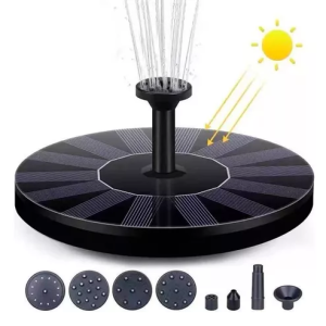 Chafariz Fonte Energia Solar P Pássaros Jardim Decoração