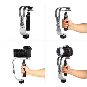 Estabilizador Steadycam iPhone Gopro Celular Camera Dslr Cor Vermel