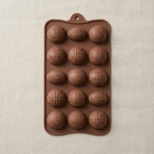 Forma De Silicone Bola Futebol Basquete Beisebol Chocol