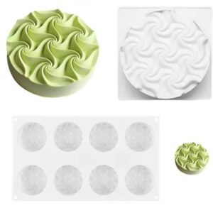 Forma De Silicone Mini Chifon Sobremesas Doces Mousses