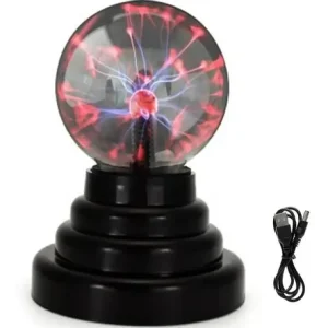 Globo De Plasma Light Bola Cristal Mesa Touch Mag