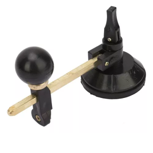 uma ferramenta prática para cortes circulares precisos em vidro, ideal para trabalhos em vidraçaria, artesanato e bricolagem