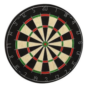 Jogo Dardos Alvo 45cm Fibra De Sisal + 6 Dardos Mo