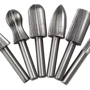 Kit 6 Grosas Rotativas Entalhe Madeira Fresa Cnc Haste 6mm