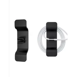 Mantenha seus fios e cabos organizados com praticidade! Este kit contém 6 enroladores de silicone com adesivo de alta qualidade, ideal para organizar cabos de eletrônicos