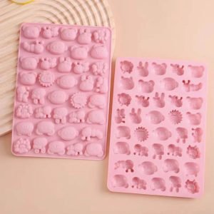 Molde Silicone 40 Bichinhos Chocolate Gelatina Artesan