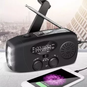 Radio Sobrevivencia Dinamo Luz Solar Lanterna