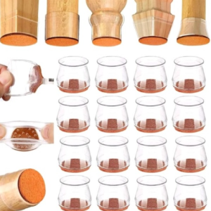 16 PEÇAS PROTETOR P/ PÉ DE CADEIRA MESA SILICONE