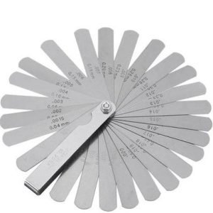 Calibre De Folga Mecânico 0,02 Mm A 1,00 Mm 31 Lâminas