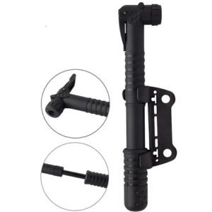 Mini Bomba De Ar Para Bicicleta Com Suporte Para Quadro